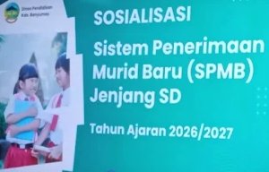 SPMB Banyumas 2026 Makin Modern, Daftar Sekolah Cukup Lewat Online