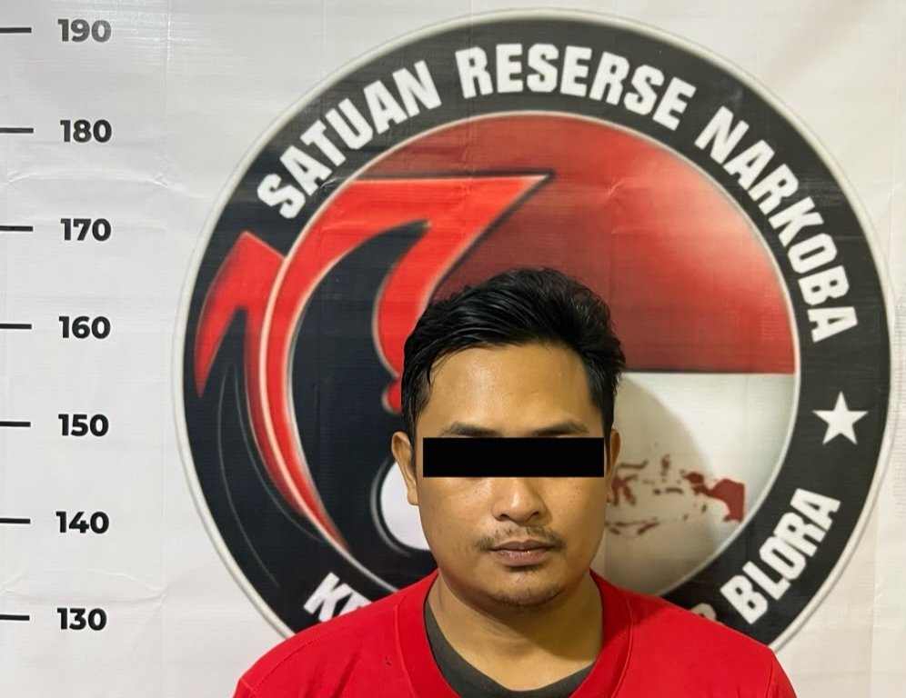 Polres Blora Ringkus Pengedar Obat Terlarang di Tengah Kota