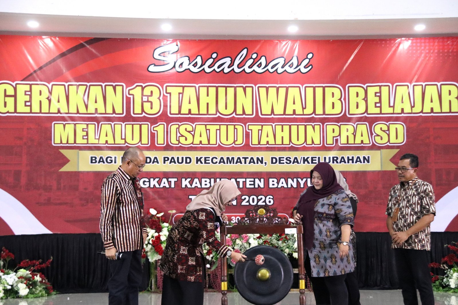 Pemkab Banyumas Perkuat Gerakan Wajib Belajar 13 Tahun