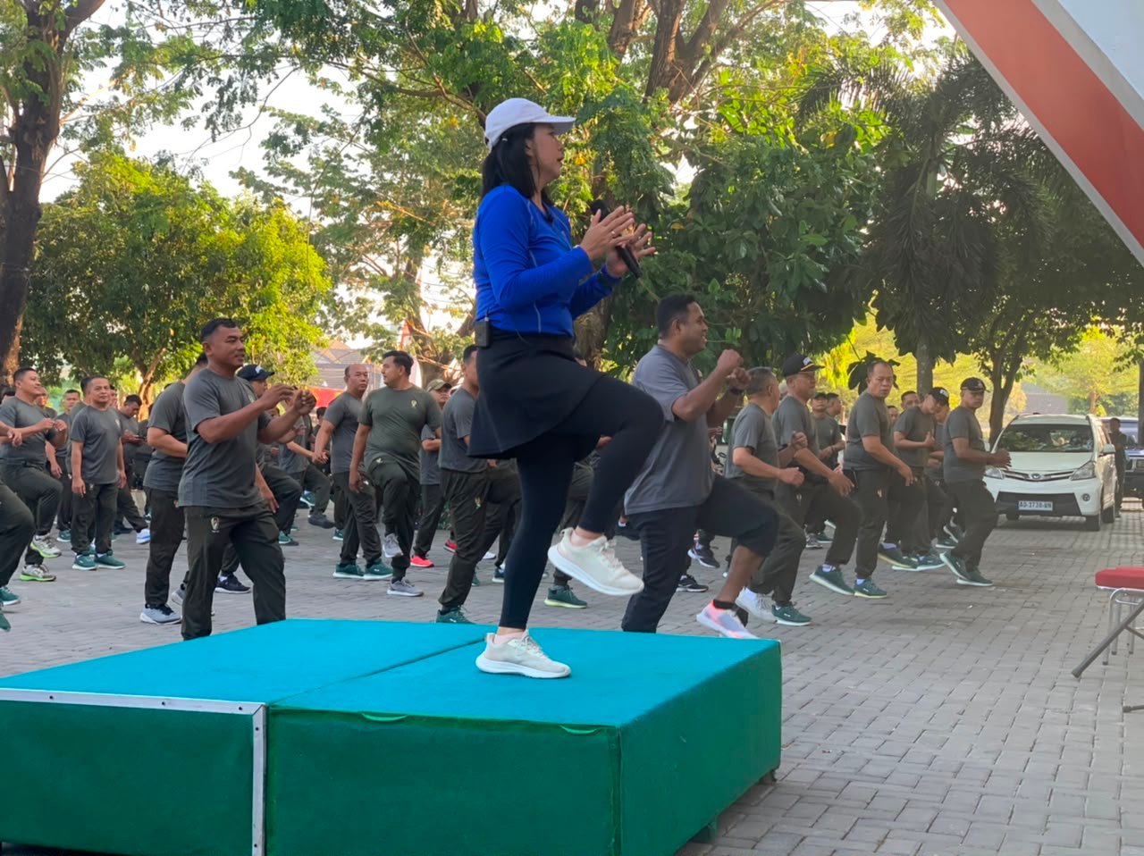 Dandim Wonogiri Ajak Prajurit dan Keluarga Olahraga Bersama, Perkuat Kebersamaan dan Jaga Kebugaran