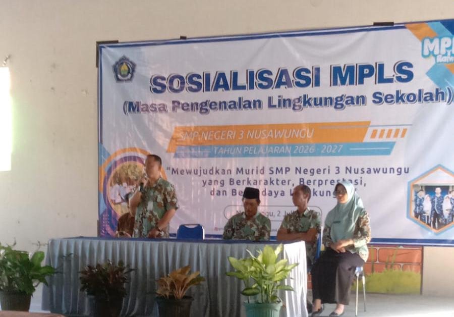 SMP N 3 Nusawungu Perkuat Karakter Siswa Sejak MPLS