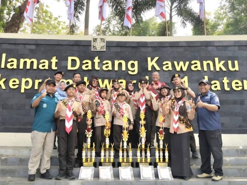 Lima Pramuka Garuda Banyumas Borong Gelar Juara di Lomba Tingkat Jawa Tengah