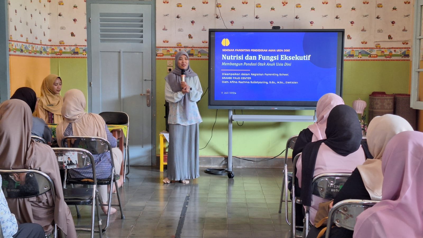 Gizi dan Attachment Jadi Fokus Parenting SRAMBI PAUD Center