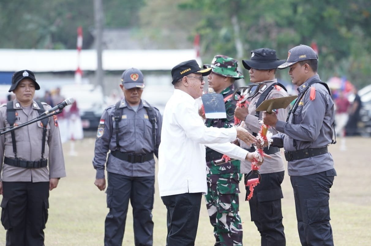 Bupati Sadewo Buka TMMD Sengkuyung Tahap III di Cirahab Lumbir