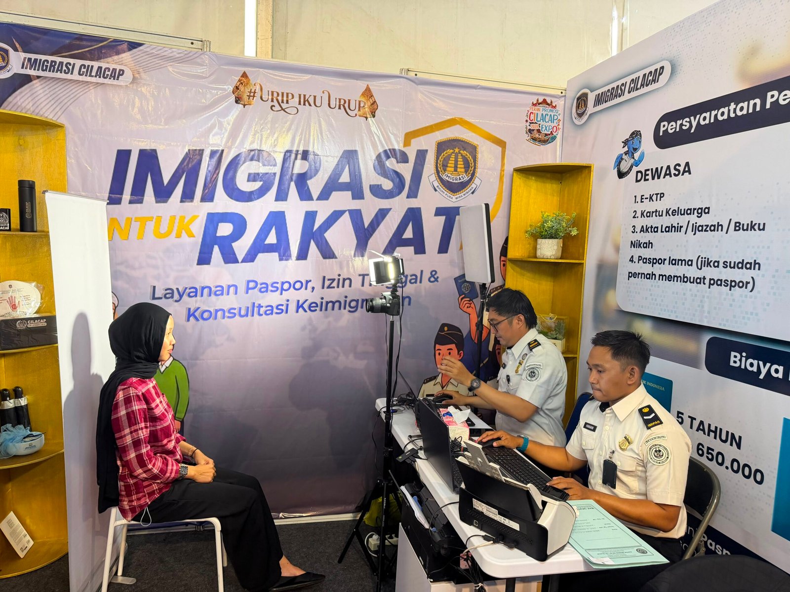 Imigrasi Cilacap Buka Layanan Paspor di Cilacap Expo 2026