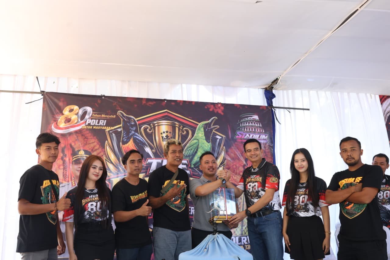 Kapolresta Cilacap Cup Sedot Ribuan Kicau Mania di Hari Bhayangkara ke-80
