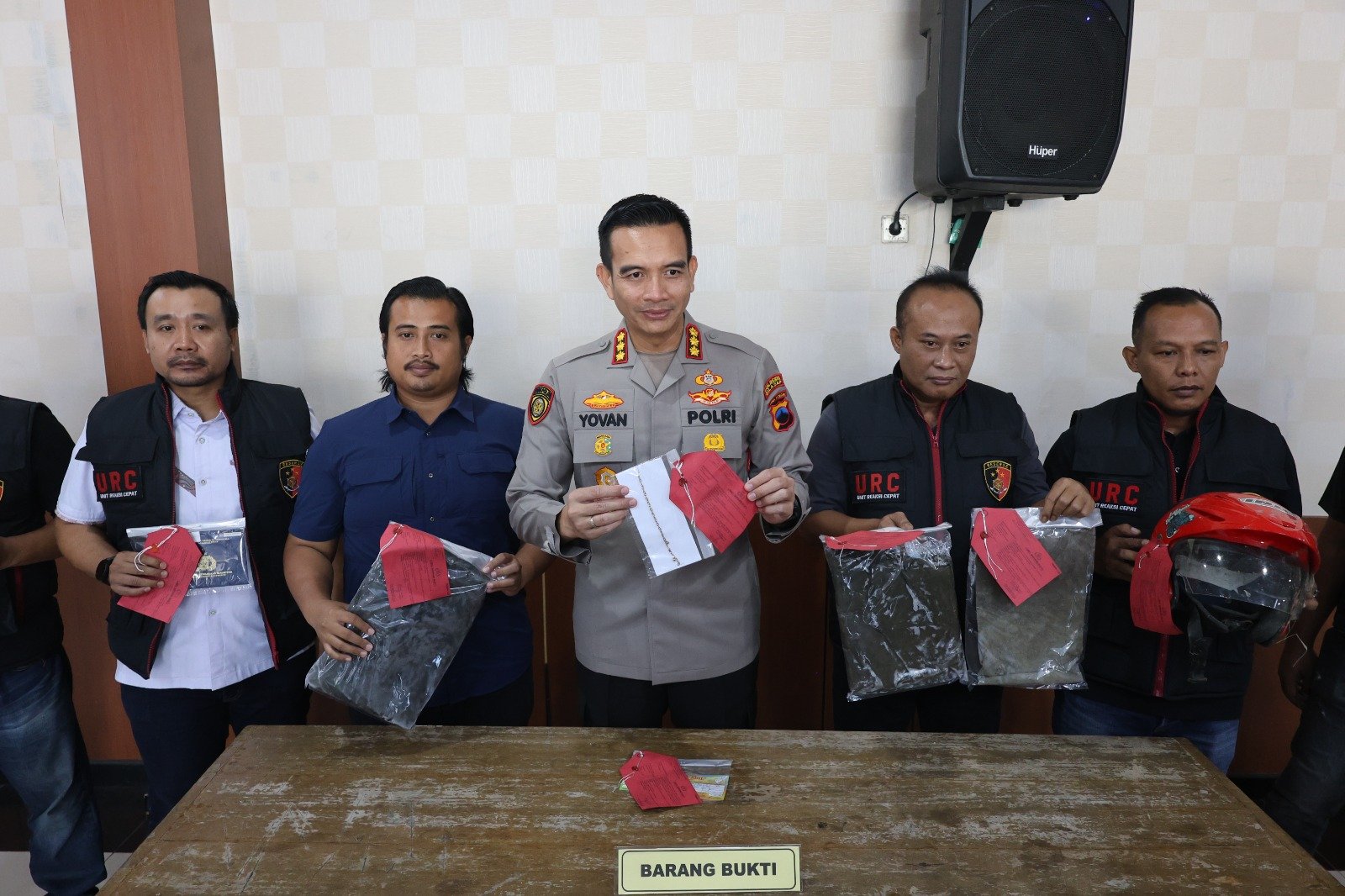 Tiga Pelaku Curanmor dan Curas dibekuk Polresta Cilacap