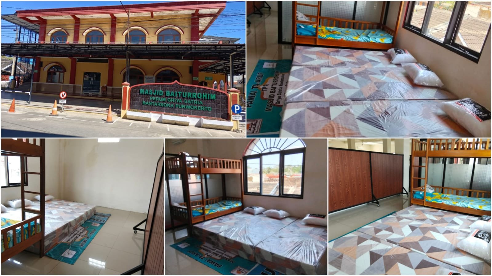 Masjid Baiturrohim GSB Sediakan Penginapan Gratis bagi Musafir, Pencari Kerja hingga Calon Mahasiswa