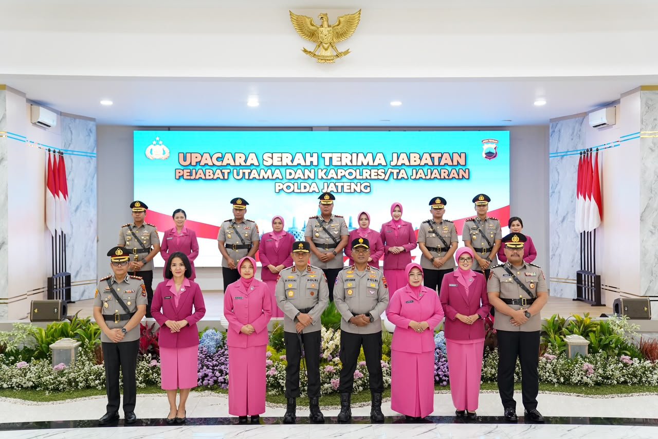 Kapolda Jateng Lantik 22 Pejabat Baru, Penyegaran Organisasi Perkuat Profesionalisme dan Pelayanan Publik
