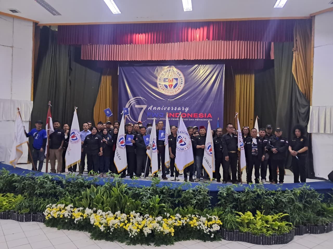 FWJ Indonesia Rayakan HUT Ke-7, Kukuhkan Pengurus Baru dan Tegaskan Komitmen Pengabdian untuk Pers Nasional