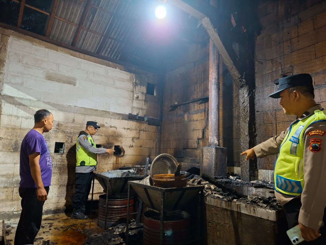 Dapur Produksi Keripik Singkong di Kebumen Ludes Terbakar, Kerugian Capai Rp10 Juta