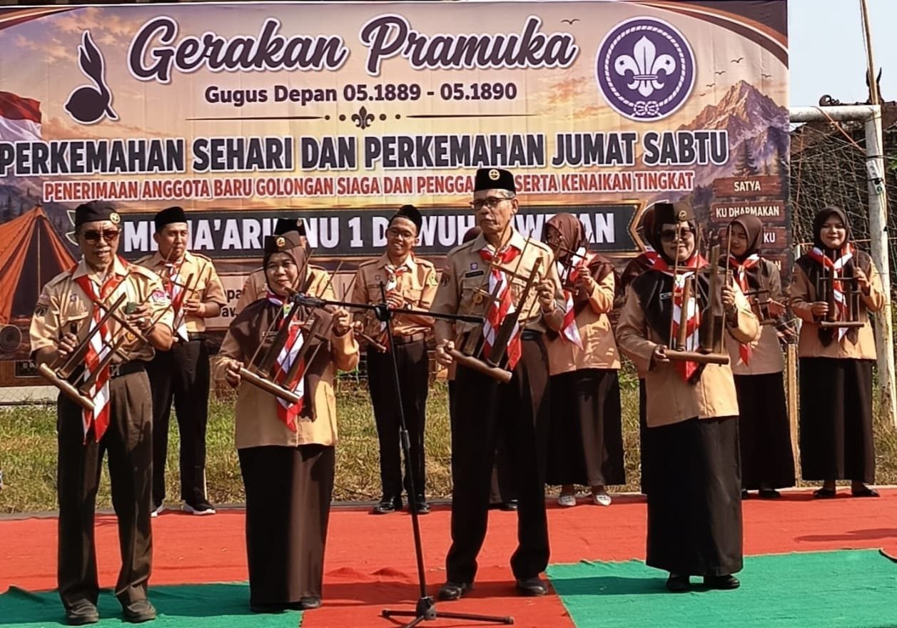 PERJUSA Gembleng Karakter 206 Pramuka Ml Ma’arif NU 1 Dawuhan Wetan