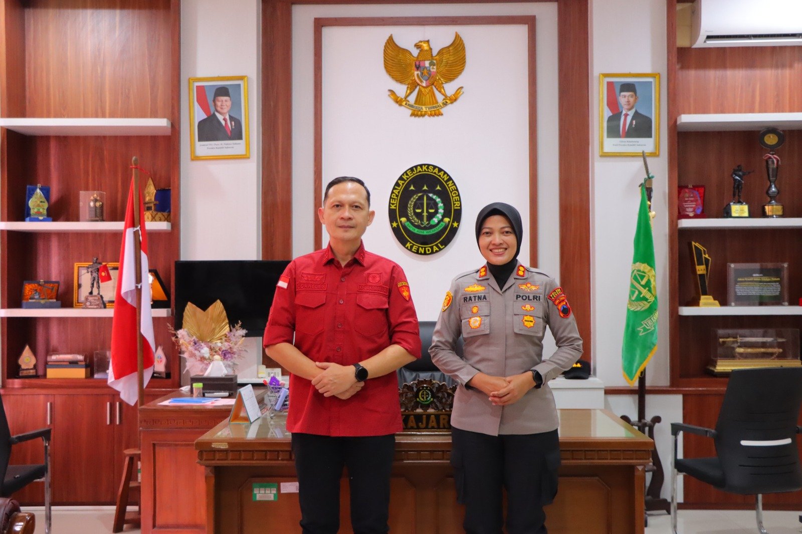 Kapolres dan Kejari Kendal Perkuat Penegakan Hukum yang Profesional