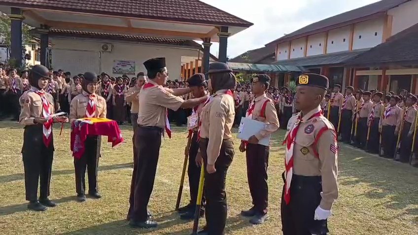 256 Penggalang Baru SMPN 1 Baturraden Ikuti Perjusa, Karakter Ditempa