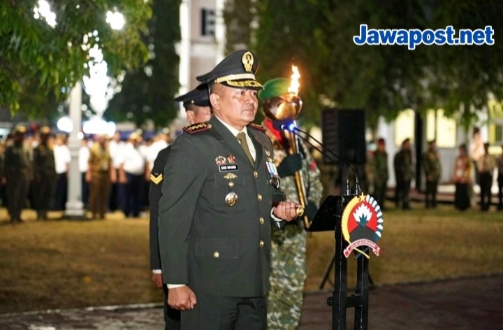 Danrem 071 Wijayakusuma Pimpin Renungan Suci, Kenang Jasa Para Pahlawan di TMP Tanjung Nirwana