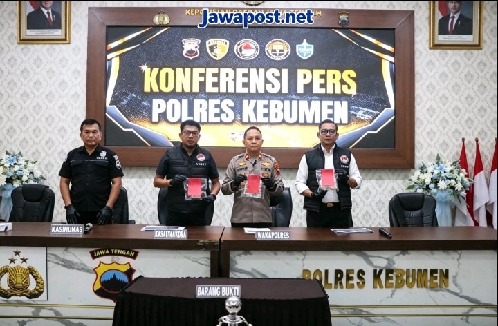 1.237 Obat Keras Disita, Polres Kebumen Bongkar Empat Kasus