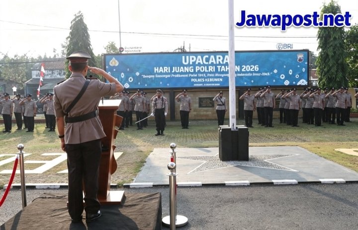 Polres Kebumen Peringati Hari Juang Polri, Kenang Proklamasi Polisi 1945