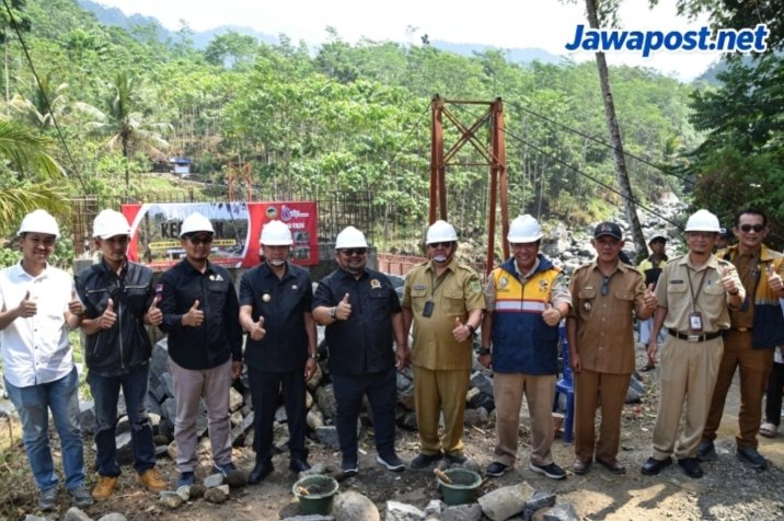 Empat Tahun Menanti, Jembatan Cibun Kembali Dilanjutkan