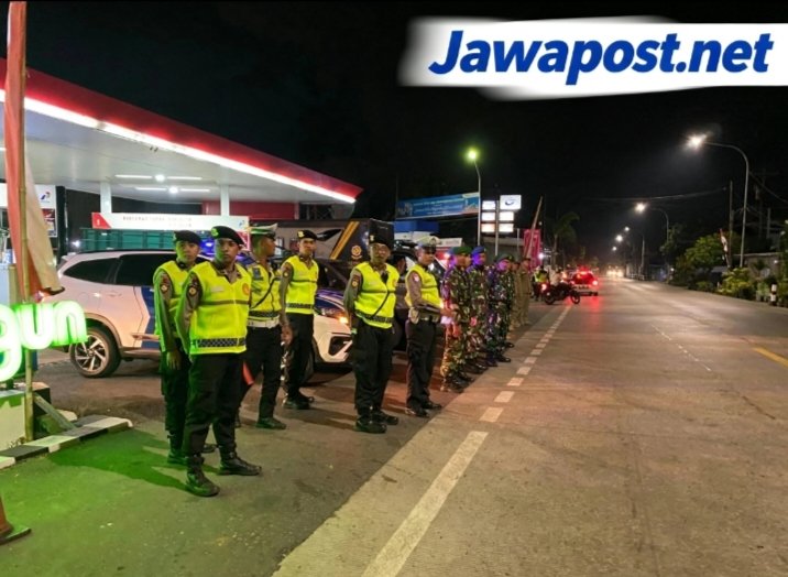 Patroli Gabungan Polres Kebumen Sasar Titik Rawan dan Knalpot Brong