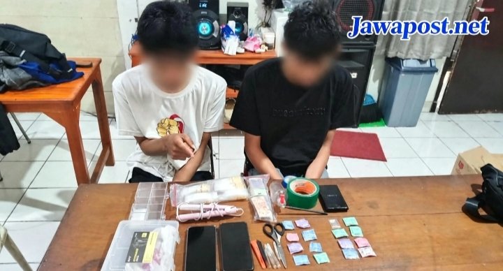 Dua Pengedar Sabu di Sragen ditangkap  Polisi