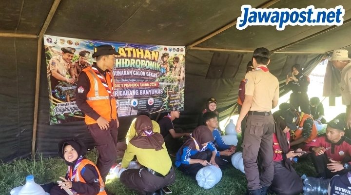 305 Pramuka Banyumas Ikuti Kemah Bakti