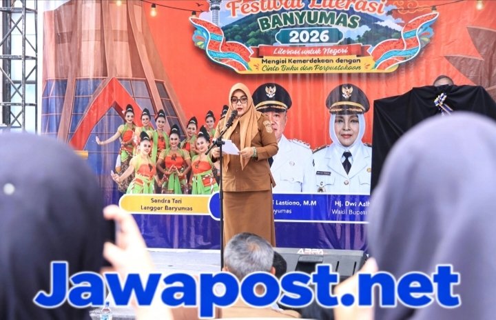 Wabup Lintarti Buka Festival Literasi Banyumas 2026