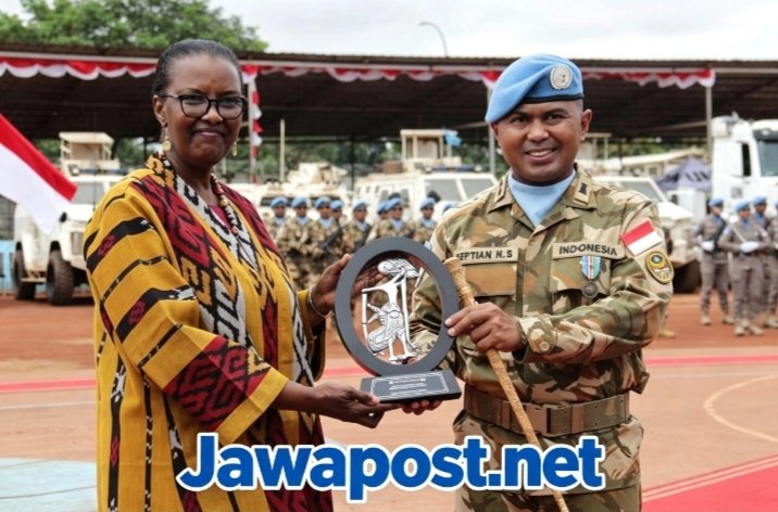 Kontingen Garuda Raih UN Medal di Afrika Tengah