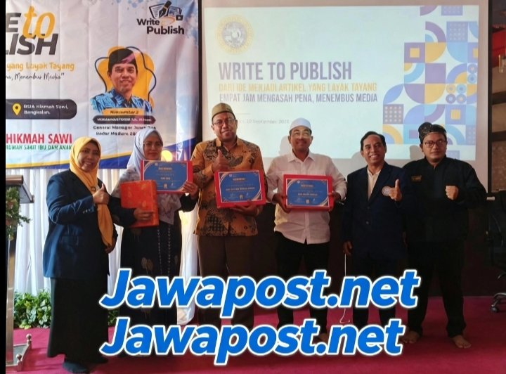 IKA UNAIR Bangkalan Asah 100 Peserta,Menulis Untuk Media