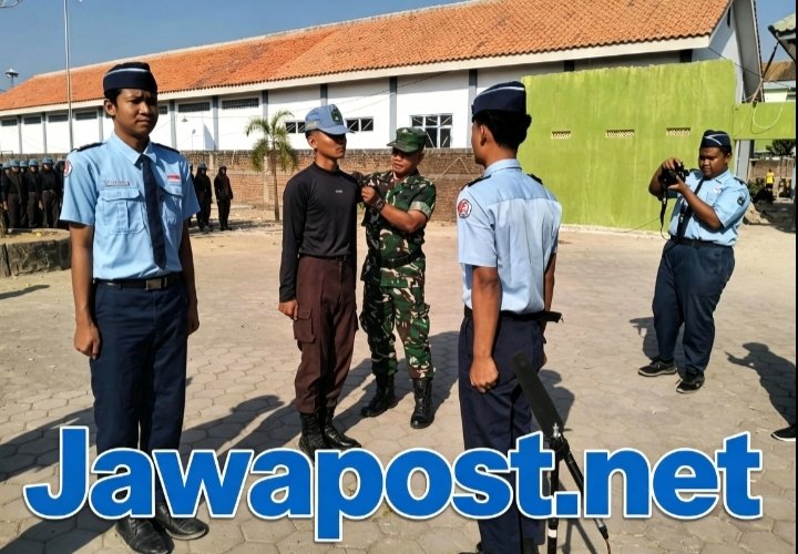 Danramil Plupuh Gembleng Ratusan Taruna, Disiplin dan Jiwa Korsa Jadi Fokus
