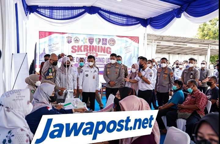 Kapolda Jateng Tinjau TOSS TB di Tegal, Ribuan Kontak Erat Ditelusuri