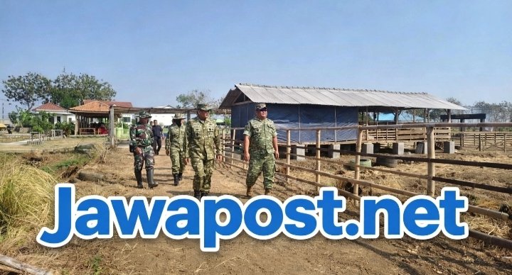 Danrem 071/Wijayakusuma Tinjau Kompi Produksi Kodim Brebes