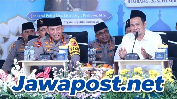 Ngaji Kebangsaan di Rembang, Kapolri Tekankan Iman sebagai Fondasi Pengabdian Polri