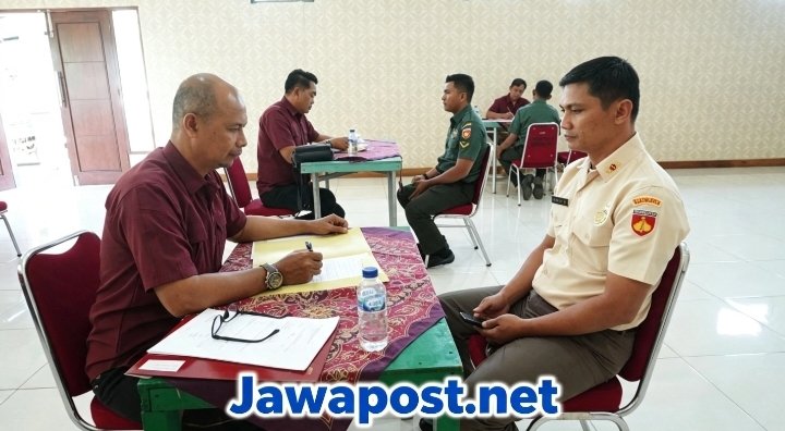 Jaga Integritas Personel, Intel Korem 074/Warastratama Gelar Litpers Jabatan Tertentu di Kodim Boyolali