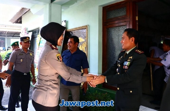 Kapolres Kendal Sambangi Kodim 0715, Perkuat Sinergi TNI-Polri
