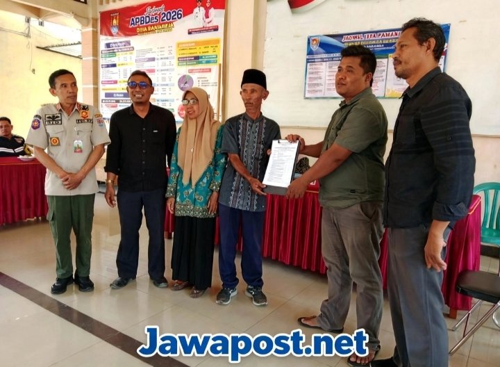 Mantan Kadus Sarno Daftar Pilkades Banjareja, Siap Bangun Desa