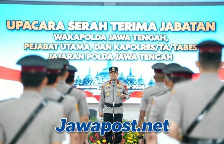Kapolda Jateng Pimpin Sertijab 13 Jabatan Strategis