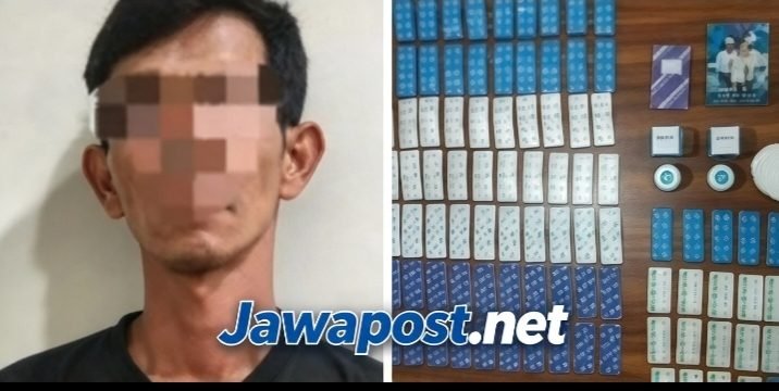 Modus Belanja Online, Polisi Banyumas Sita 2.925 Butir Obat dari Pria di Ajibarang