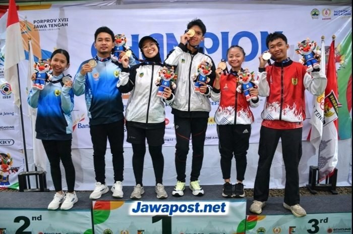 Kakak Beradik Antar Perbakin Banyumas Raih Emas Pertama Porprov 2026